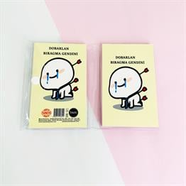 Dobarlan Bıragma Gendini PP Mini Çanta Defter