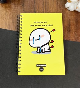 Dobarlan Bıragma Gendini Tasarımlı Konuşan Ajanda 