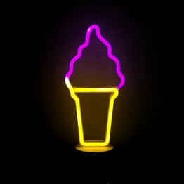 Dondurma Neon Lamba