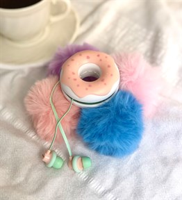 Donut Tasarımlı Kulak İçi Kulaklık