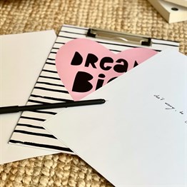 Dream Big Clipboard