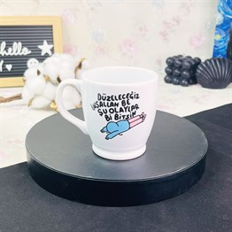 Düzelicez İnşallah Be Tasarımlı Filtre Kahve Fincanı