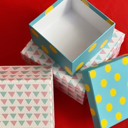Ethnic 3 Pcs of Gift Boxes Set