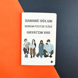 Fıstık Gibi Hayatım Var Tasarımlı Terzi Dikişli Defter