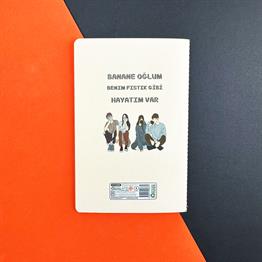 Fıstık Gibi Hayatım Var Tasarımlı Terzi Dikişli Defter