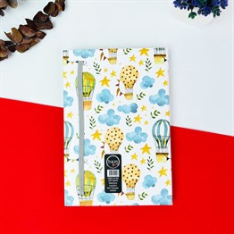 Follow Your Dreams Balon Lastikli Defter