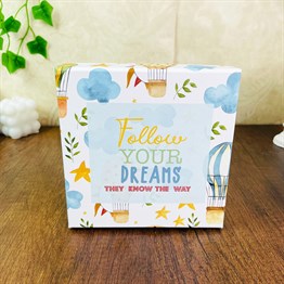 Follow Your Dreams Balloon Gift Box - 3 Pcs Set