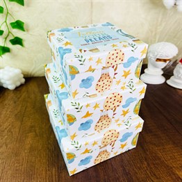 Follow Your Dreams Balloon Gift Box - 3 Pcs Set