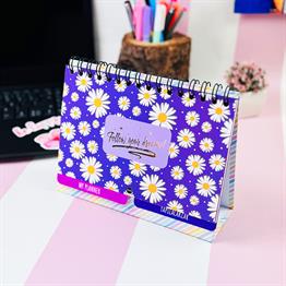 Follow Your Dreams Papatya Tasarımlı Konuşan Planner