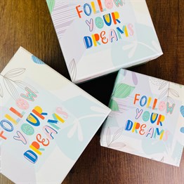 Follow Your Dreams Gift Box - 3 Pcs Set