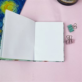 Follow Your Dreams Tasarımlı Sert Kapaklı Lastikli Mini Defter