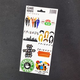 Friends Tasarımlı Sticker