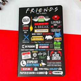 Friends Tasarımlı Terzi Dikişli Defter