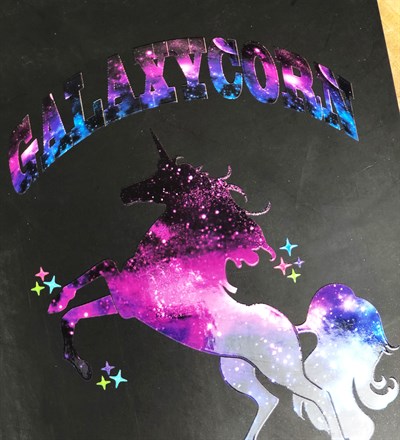 Galaxycorn Tasarımlı Lak Defter