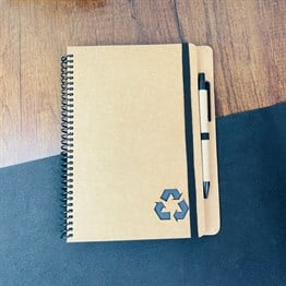 Geri Dönüşümlü Defter Kalem Set