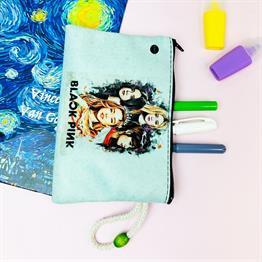 Girl Black Pink Tasarımlı Kalemlik
