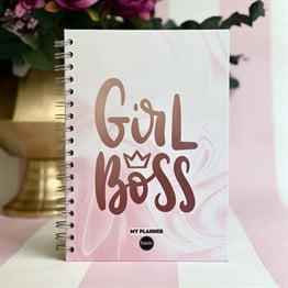 Girl Boss Tasarımlı Konuşan Ajanda 
