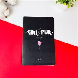 Girl Power Tasarımlı Terzi Dikişli Defter