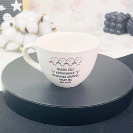 Halay Tsarımlı Çay Fincanı Toptan