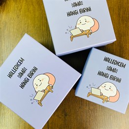 Halledicem Ama Hangi Birini Gift Box - 3 Pcs Set