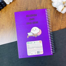 Halledicem Ama Hangi Birini Tasarımlı Spiralli Defter 