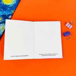 Halledicem Ama Hangi Birini Tasarımlı Sert Kapaklı Mini Defter