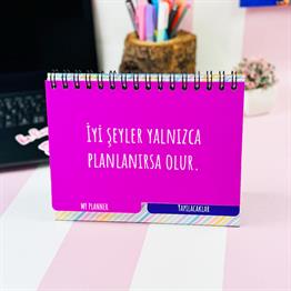 Halledicem Ama Hangi Birini V2 Tasarımlı Konuşan Planner