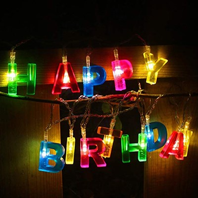 Happy Birthday Şerit Led Işık Toptan