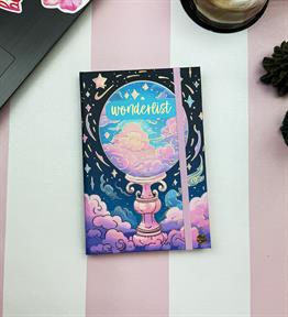 Harikalar Listesi Tasarımlı Lastikli Defter