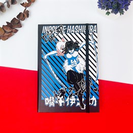 Hashibira Tasarımlı Lastikli Defter