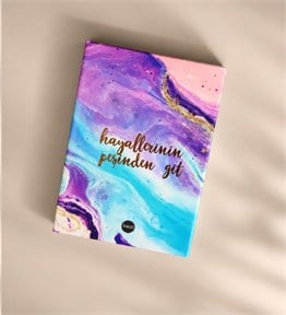 Hayallerinin Peşinden Git Sert Kapaklı Mini Defter