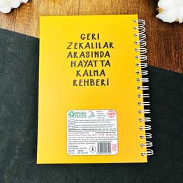 Hayatta Kalma Rehberi Tasarımlı Konuşan Ajanda 