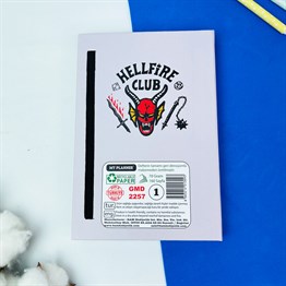 Hellfire Club Tasarımlı Lastikli Defter