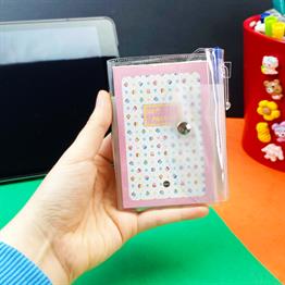 Hep Parılda Tasarımlı Kalemli PP Mini Çanta Defter