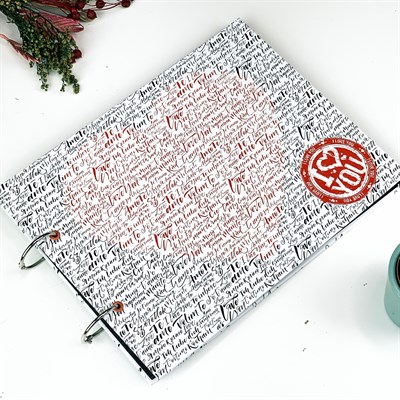 I Love You In Every Language Photo Album w/Stickers