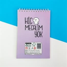 Hiç Mecalim Yok Spiralli Defter
