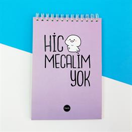 Hiç Mecalim Yok Spiralli Defter