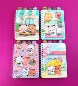Hologram Kapaklı 4 Bölmeli Defter x4