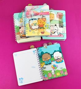 Hologram Kapaklı 4 Bölmeli Defter x4