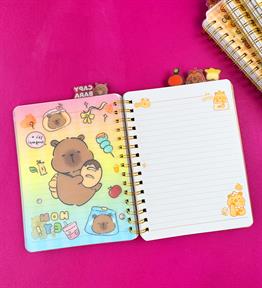 Hologram Kapaklı 5 Bölmeli Defter
