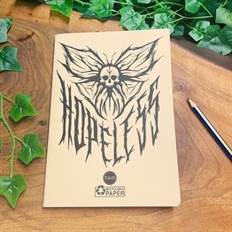Hopeless Tasarımlı Geri Dönüşümlü Kraft Defter