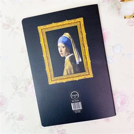 İnci Küpeli Kız Tasarımlı Art Defter