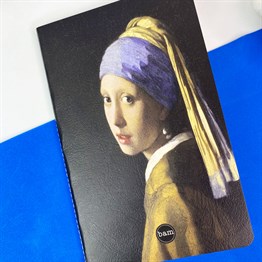 İnci Küpeli Kız Tasarımlı Terzi Dikişli Defter