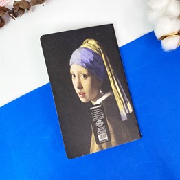 İnci Küpeli Kız Tasarımlı Terzi Dikişli Defter