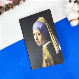 İnci Küpeli Kız Tasarımlı Terzi Dikişli Defter