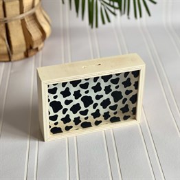 Cow Wooden Money Box