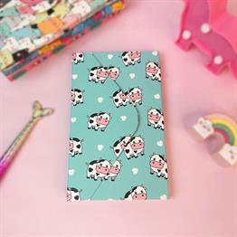 İnek Tasarımlı Zarf Defter