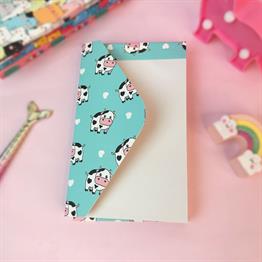 İnek Tasarımlı Zarf Defter