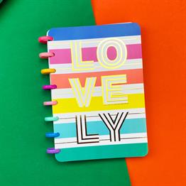 İngilizce Motto Yeni Nesil Kalp Spiralli Defter