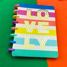 İngilizce Motto Yeni Nesil Kalp Spiralli Defter